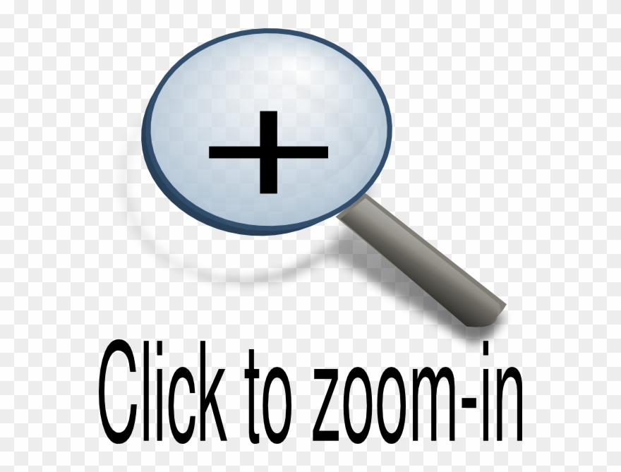 Click To Zoom Icon Clipart