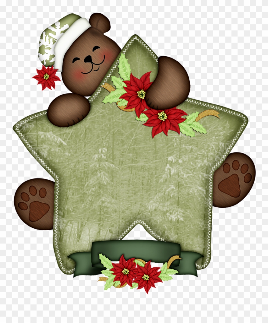 Old Fashioned Christmas, Christmas Clipart, Clip Art, - Christmas Bear - Png Download