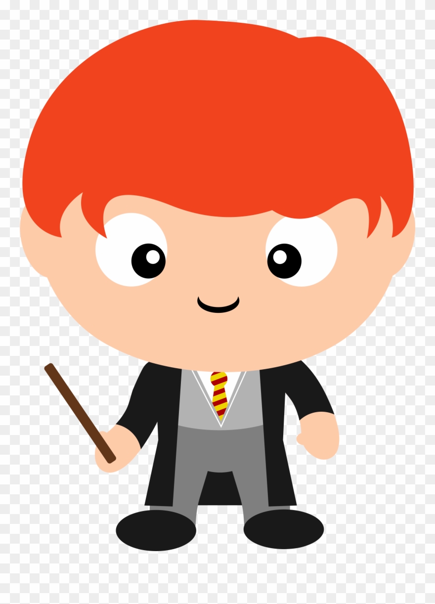 Harry Potter Clip Art Harry Potter Book Clip Royalty - Ron Weasley Clipart - Png Download