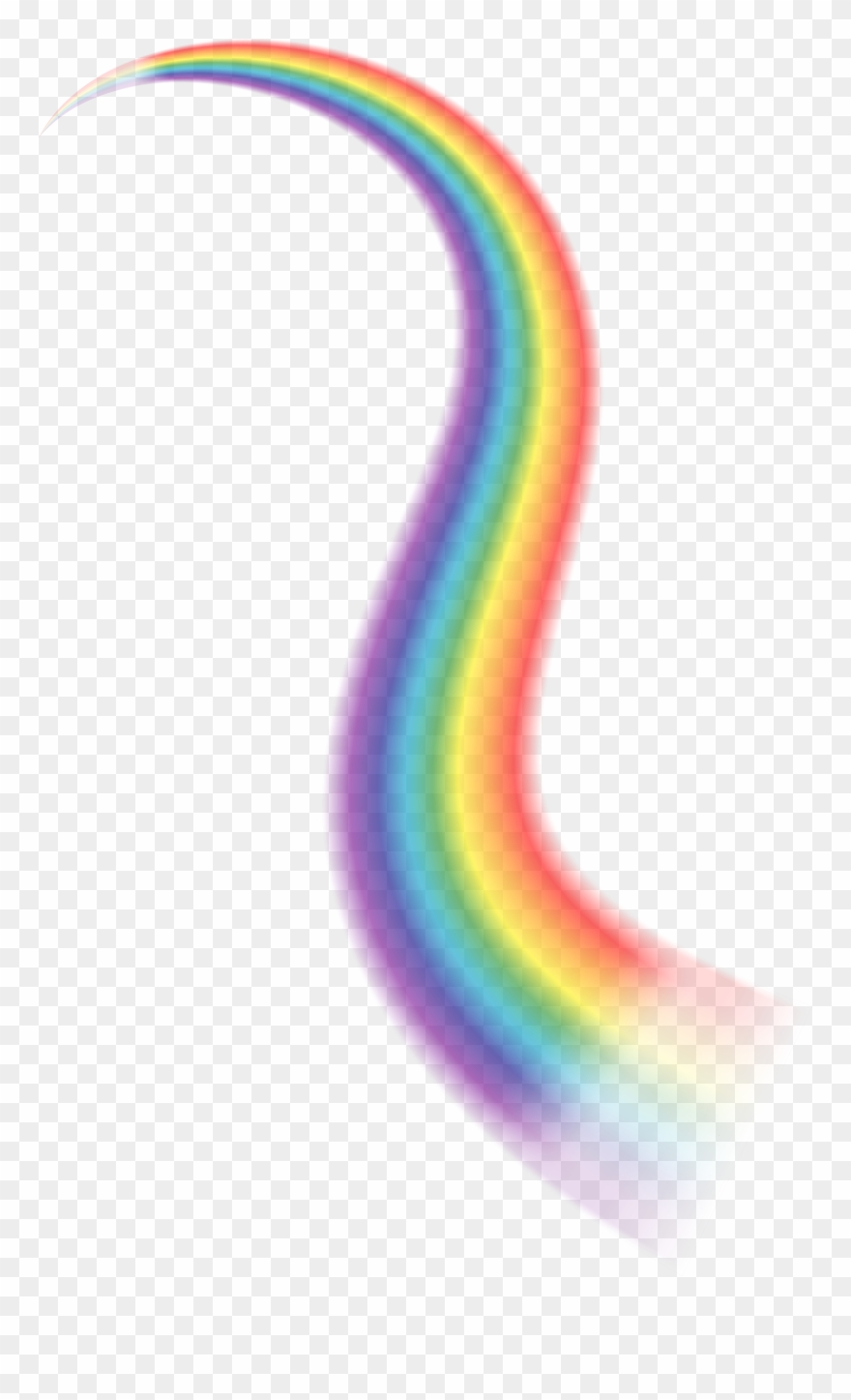 Rainbow Line Png Transparent Clipart