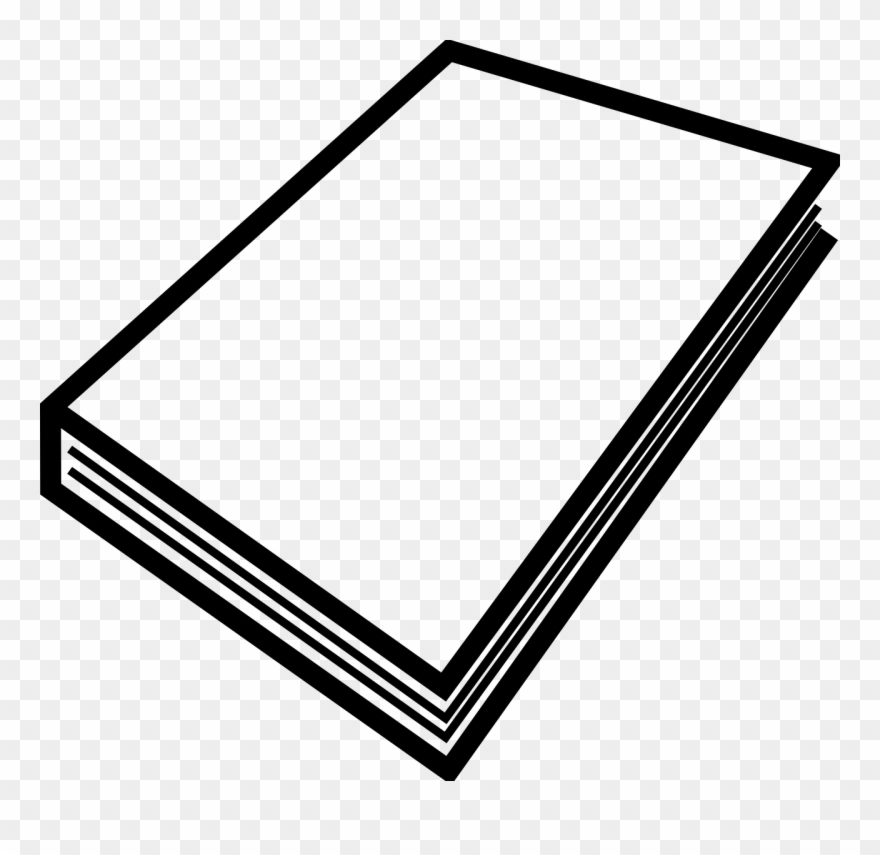 Old Book Clip Art - Closed Book Clip Art - Png Download