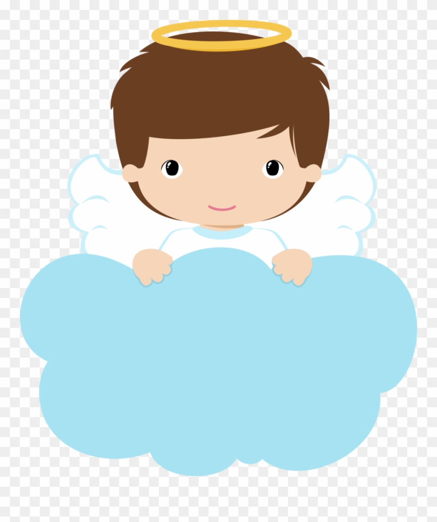 Jpg Free Stock Angels Clipart Free Download - Bautizo Para Niño - Png Download
