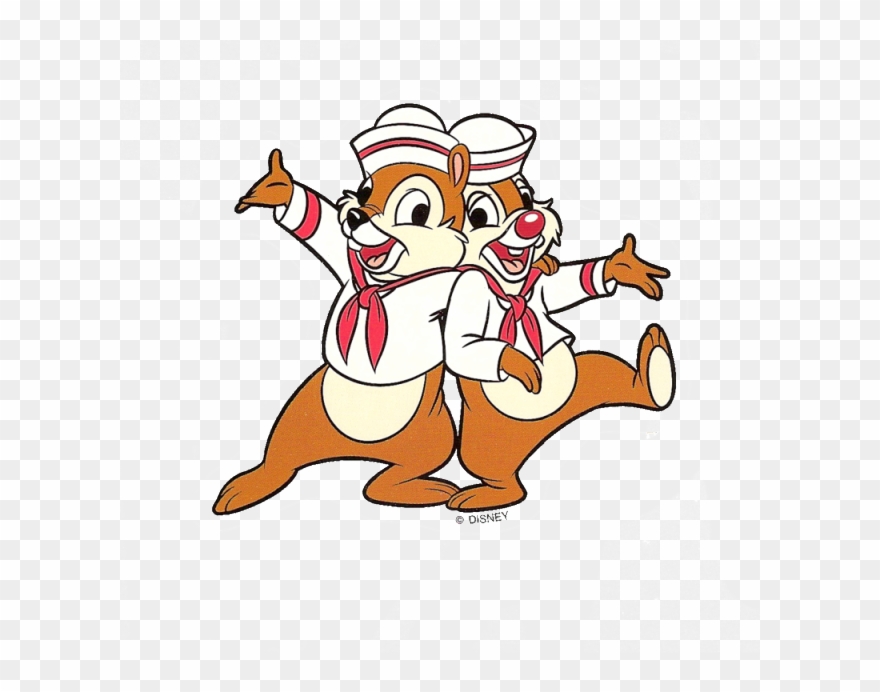 Click This Image To Show The Full-size Version - Chip And Dale Sailor Clipart