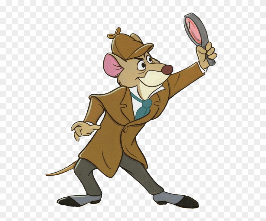 Library Clipart Detective - Great Mouse Detective Png Transparent Png