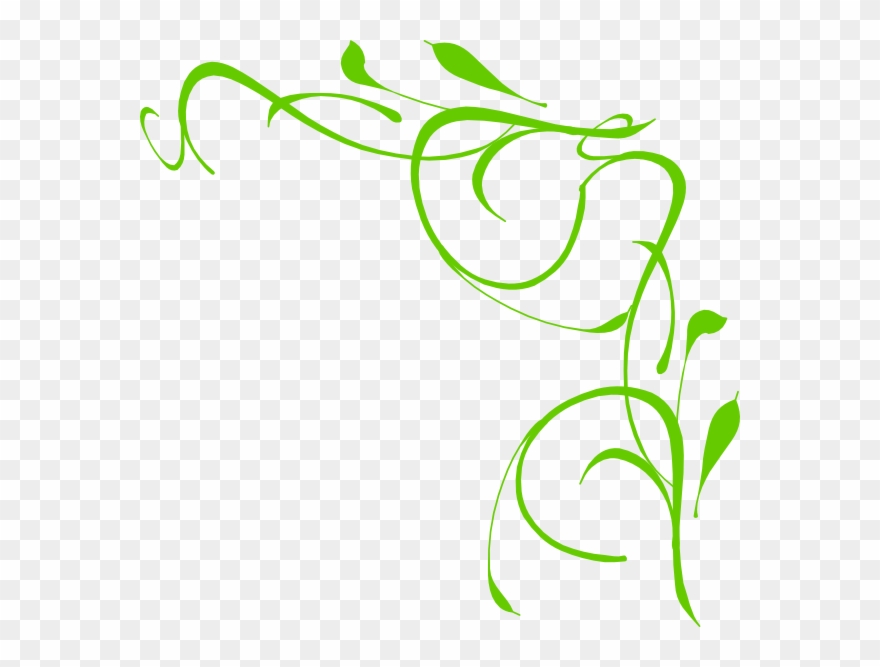Corner Green Line Png 900px Large Size - Front Page Designs For Assignments Clipart