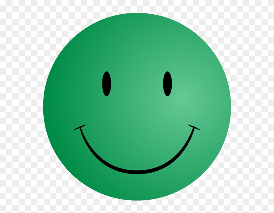 Collection Of Green Happy Face High - Green Happy Face No Background Clipart