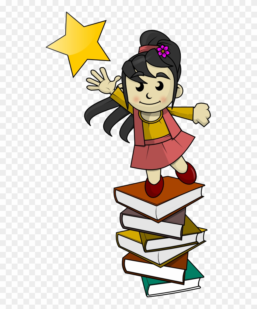 Library Clipart Biblioteca - Pile Of Books Clipart Png Transparent Png