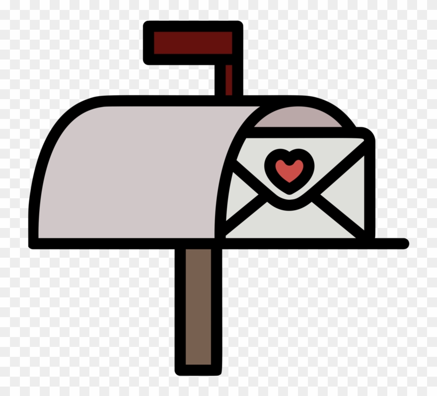 Computer Icons Drawing Email Cartoon - Mailbox Clipart - Png Download