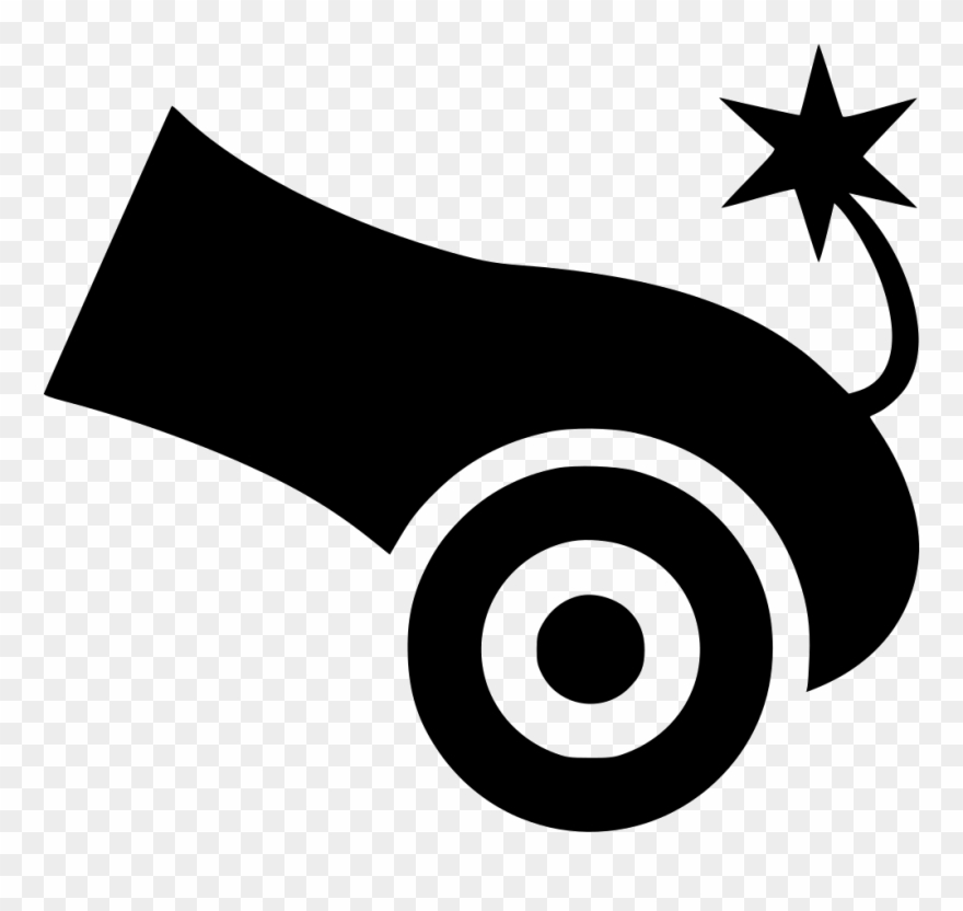 Microsoft Cliparts Cannon - Transparent Cannon Clip Art - Png Download