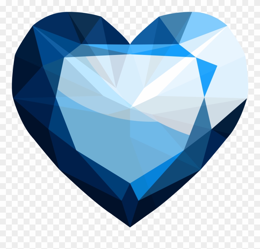 Sapphire Heart Png Clipart - Sapphire Heart Png Transparent Png