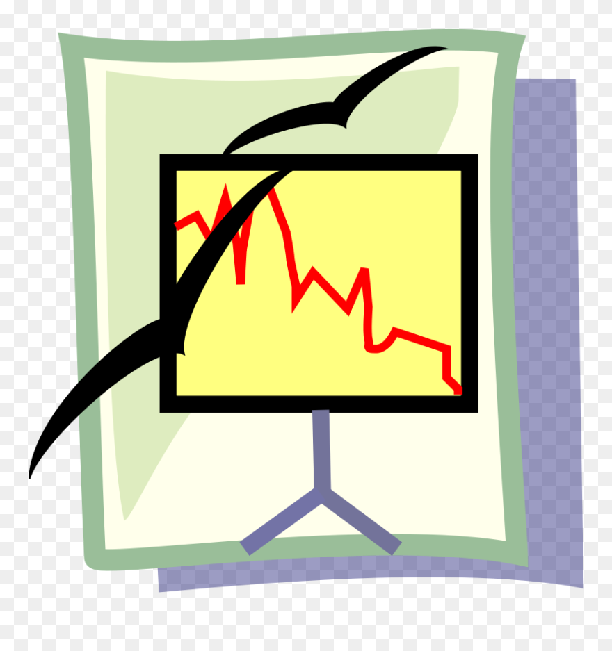 This Free Clip Arts Design Of Presentation Document - Graph Clipart Transparent - Png Download