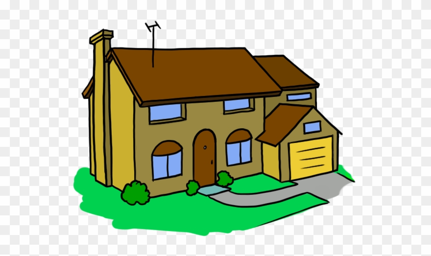 Hosue Clipart Independent House - Cartoon House - Png Download