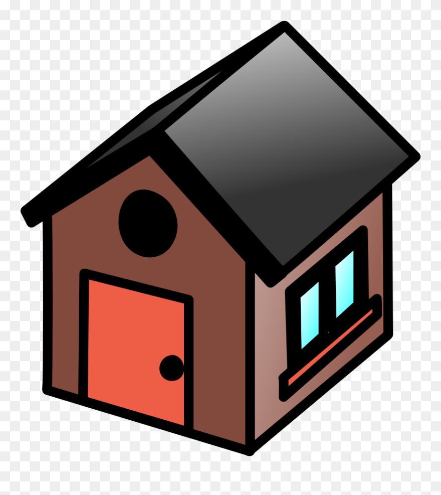 Clipart Houses Simple - House Clip Art - Png Download