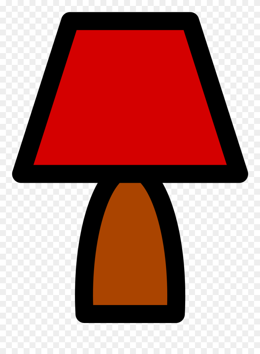 Clipart Lamp Icon - Clip Art - Png Download
