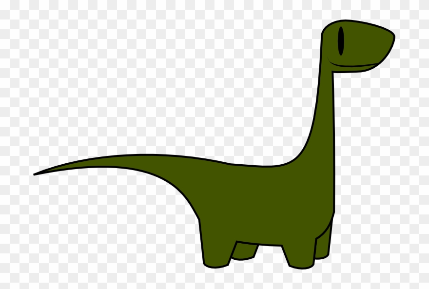 Dinosaur Free To Use Clipart - Dibujos Simples De Dinosaurios - Png Download