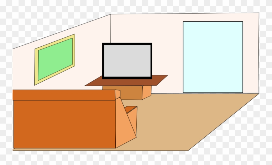All Photo Png Clipart - Living Room Inside House Clipart Transparent Png