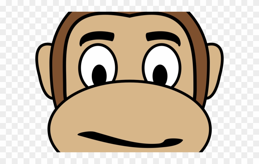 Microsoft Clipart Confused Expression - Monkey In Love - Png Download