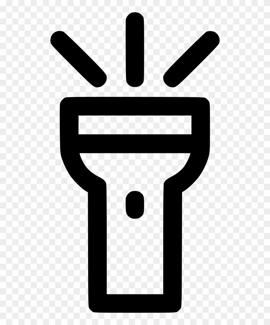 Flashlight Svg Png Icon Free Download Onlinewebfonts - Clip Art Transparent Png