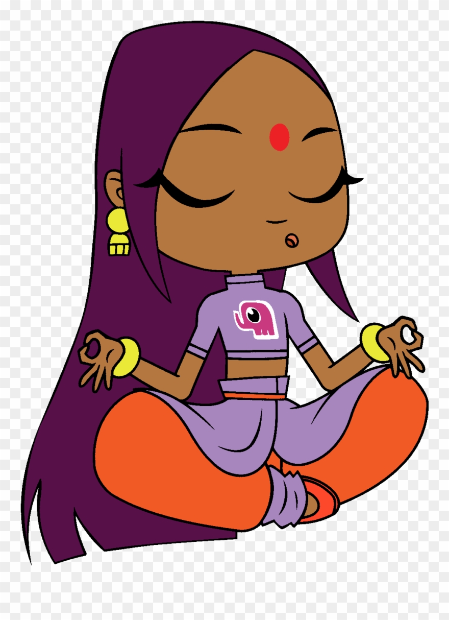 Image Sally Png Bollywood Clipart Black And White Download - Sally Bollywood Meditating Transparent Png