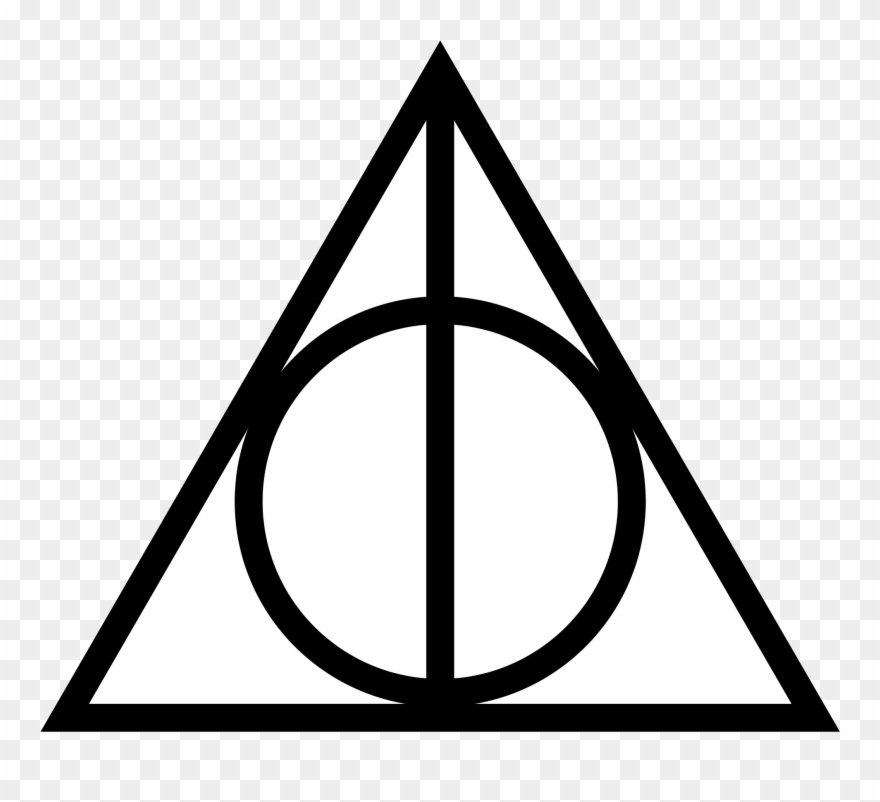 Harry Potter Dictionary The Deathly Hallows - Deathly Hallows Clipart