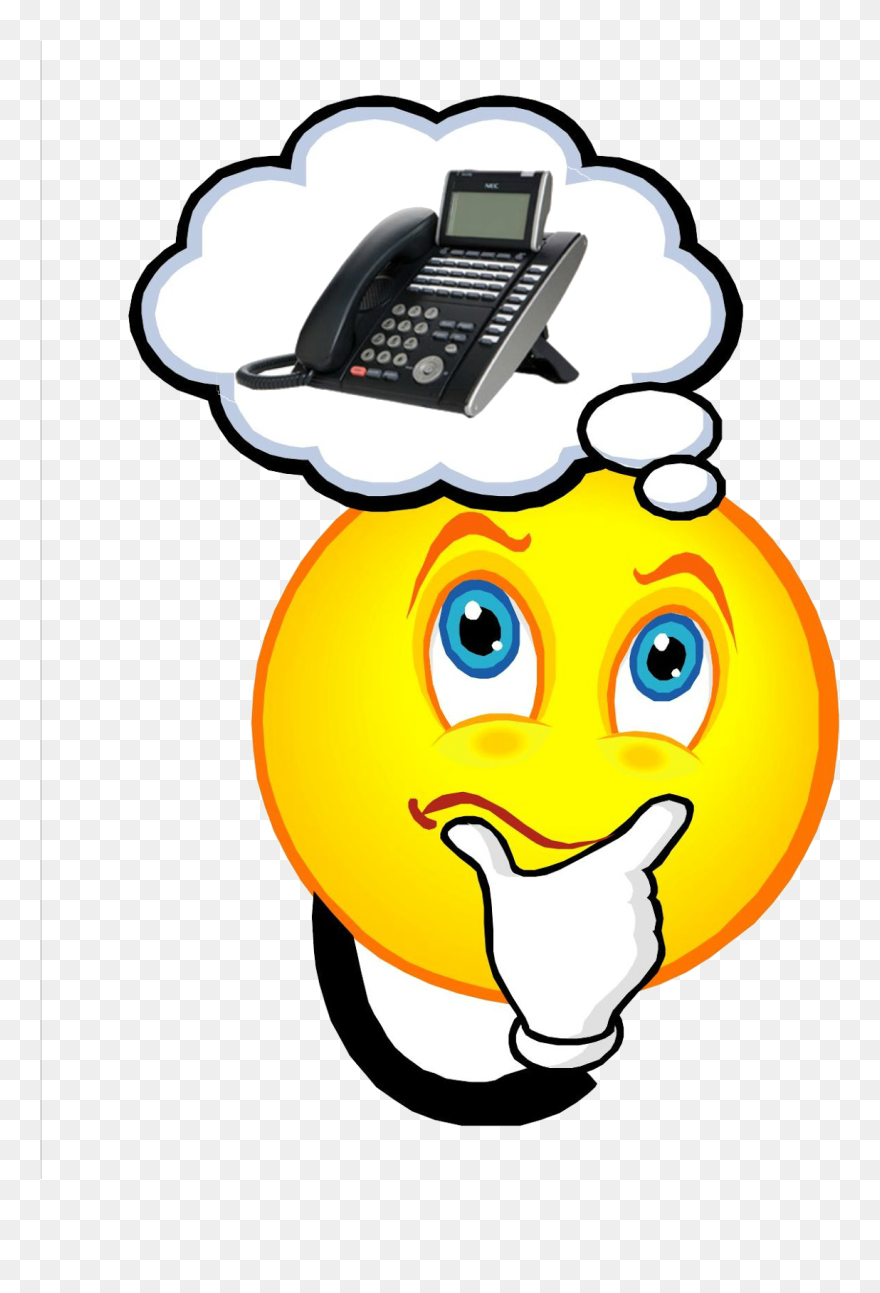 Download Person Thinking Clipart Clip Art Emoticon - Thinking Emoji - Png Download