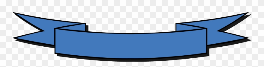Free Banner Png Blue Ribbon Banner Clipart Transparent Png