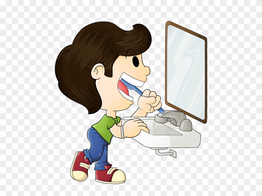 Personal Hygiene Cartoon - Oral Hygiene Clipart - Png Download