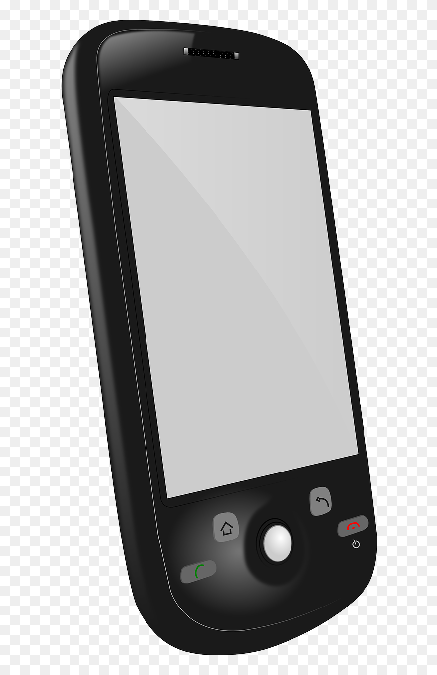 Clipart Stock Cell Phone Vector Clip - Clip Art Cell Phones - Png Download