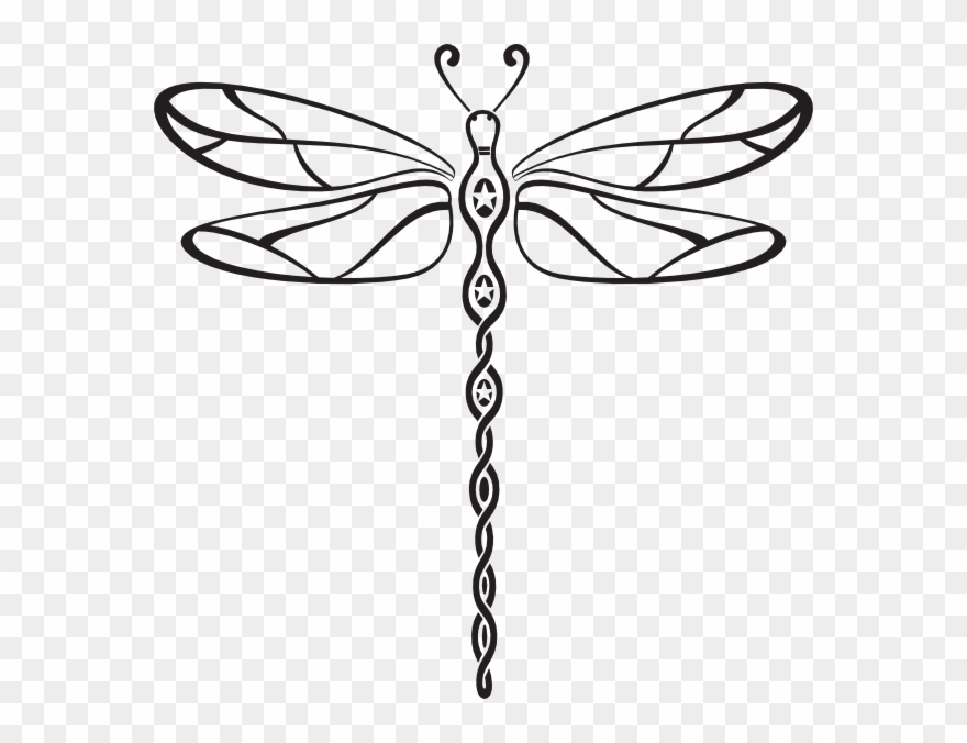 Dragonfly Clip Art - Dragonfly Symbol - Png Download