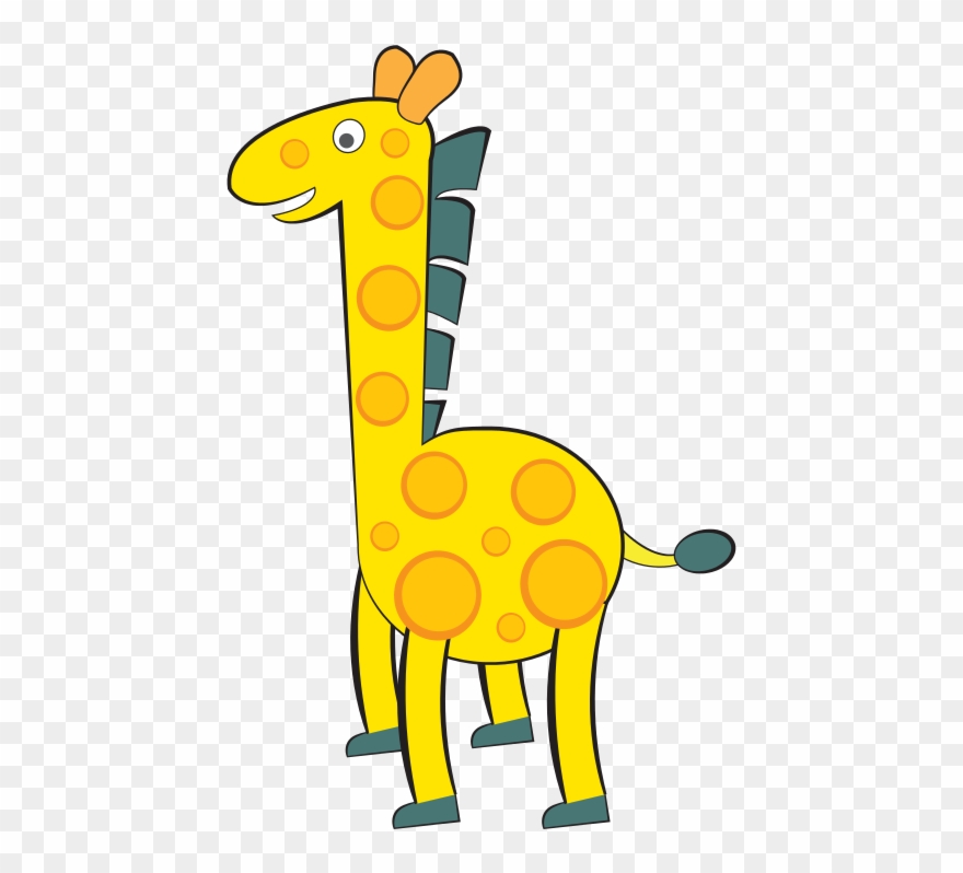 Giraffe Free To Use Clipart - Hvordan Tegne En Sjiraff - Png Download