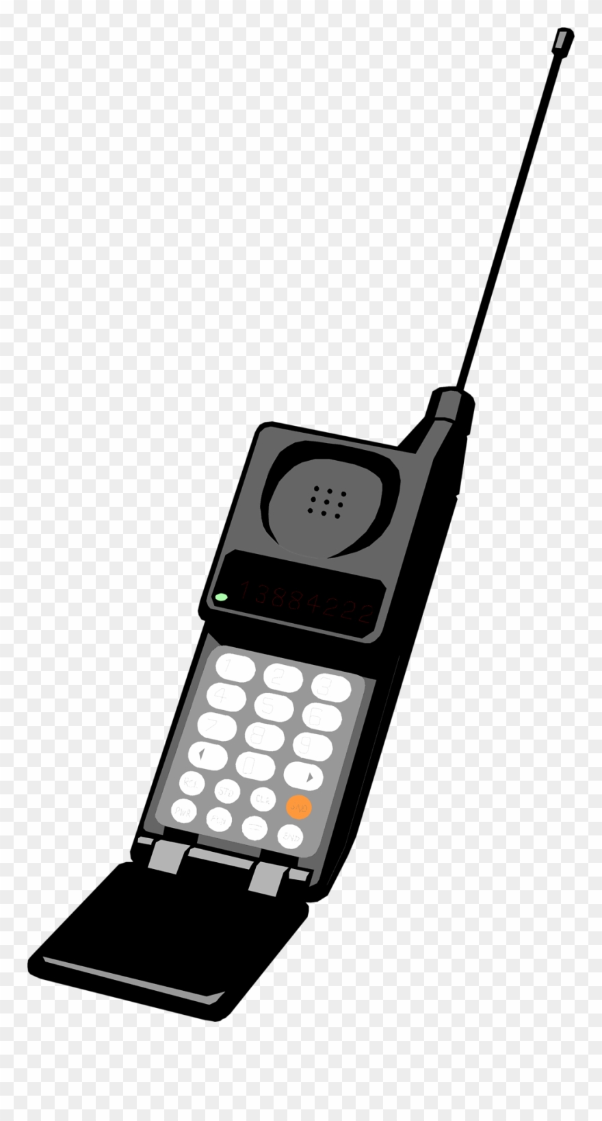 Christmas Moose Clipart - Cell Phone - Png Download