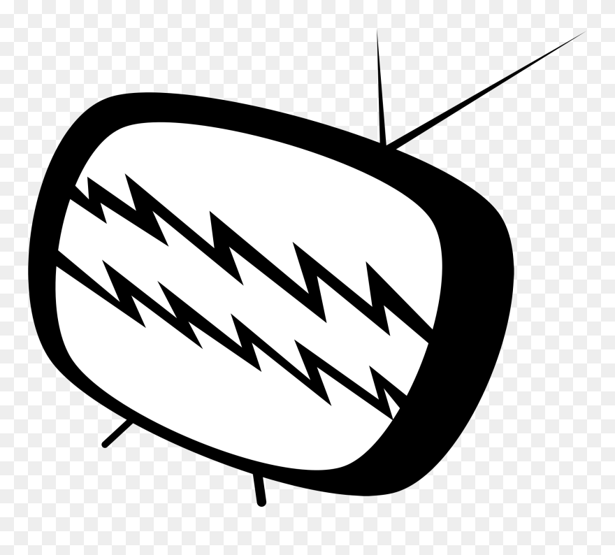 Television Show Drawing Animated Cartoon - Old Tv Cartoon Black And White Clipart