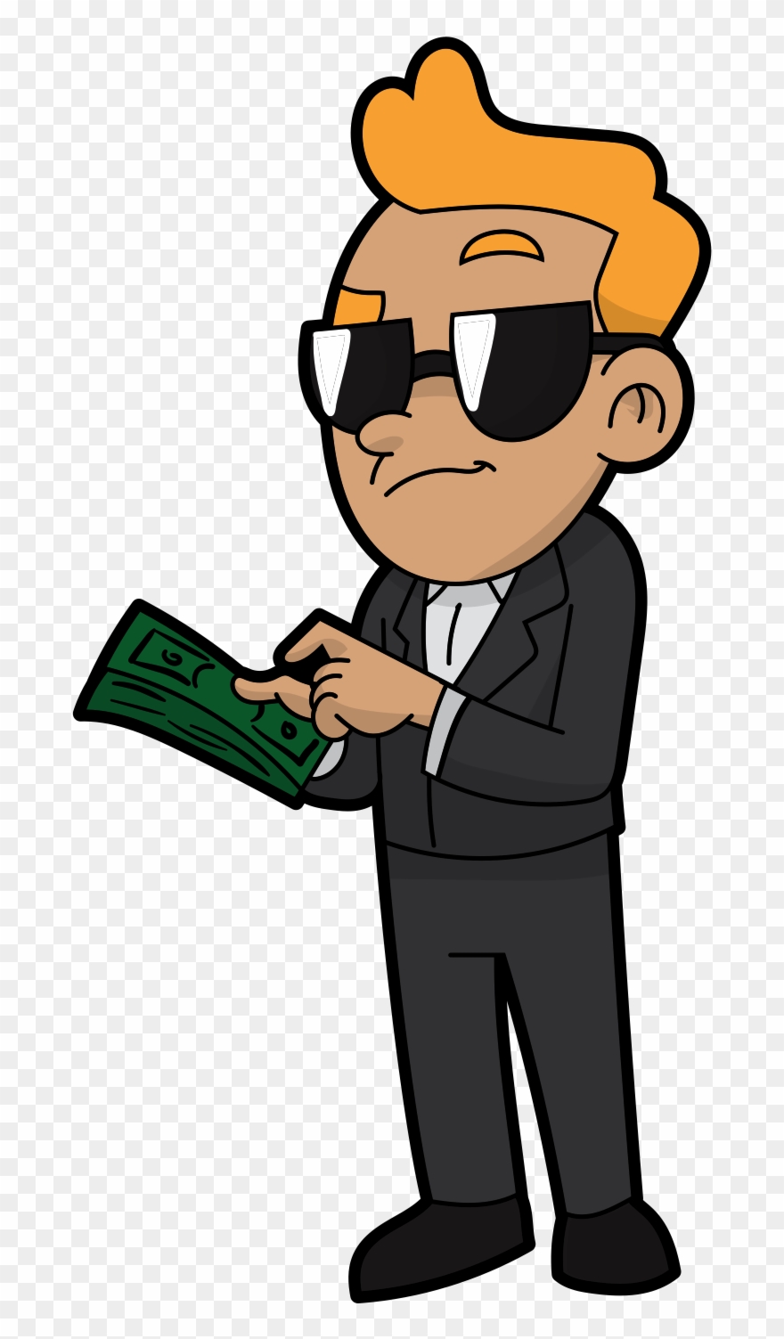 Make Money Clipart Money Man - Money - Png Download