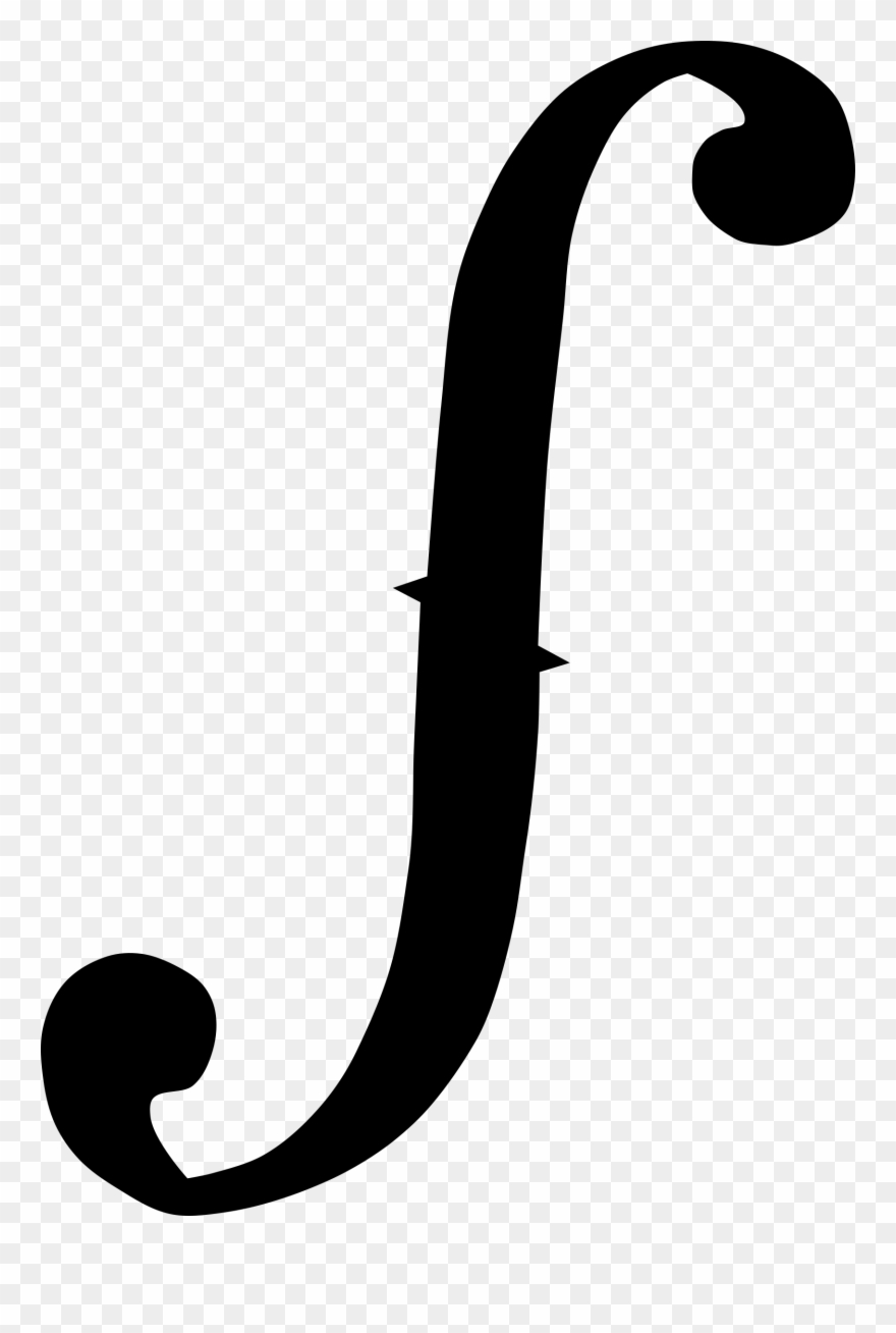 Fabula Bound, Publisher Of The Fiddler - Violin F Hole Clipart