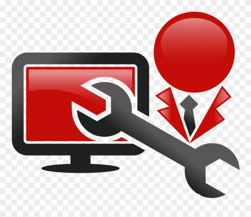 Computer Mechanic Cliparts - Computer Repair Logo Png Transparent Png