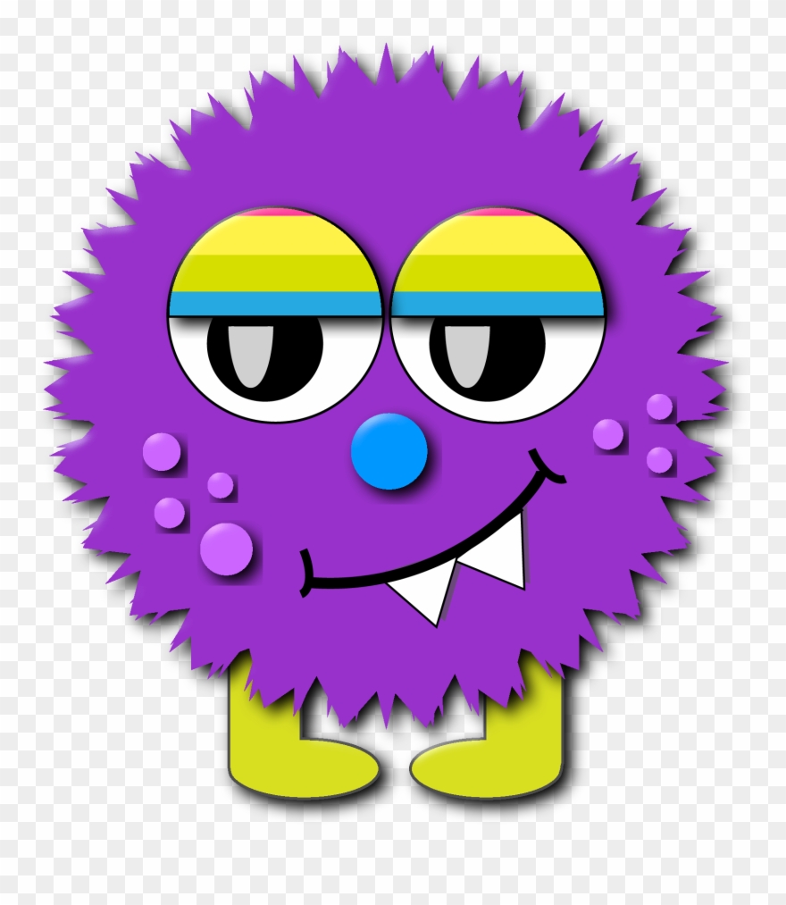 Monster Clip Art Cartoon Free Clipart Images - La Classe Dels Monstres - Png Download