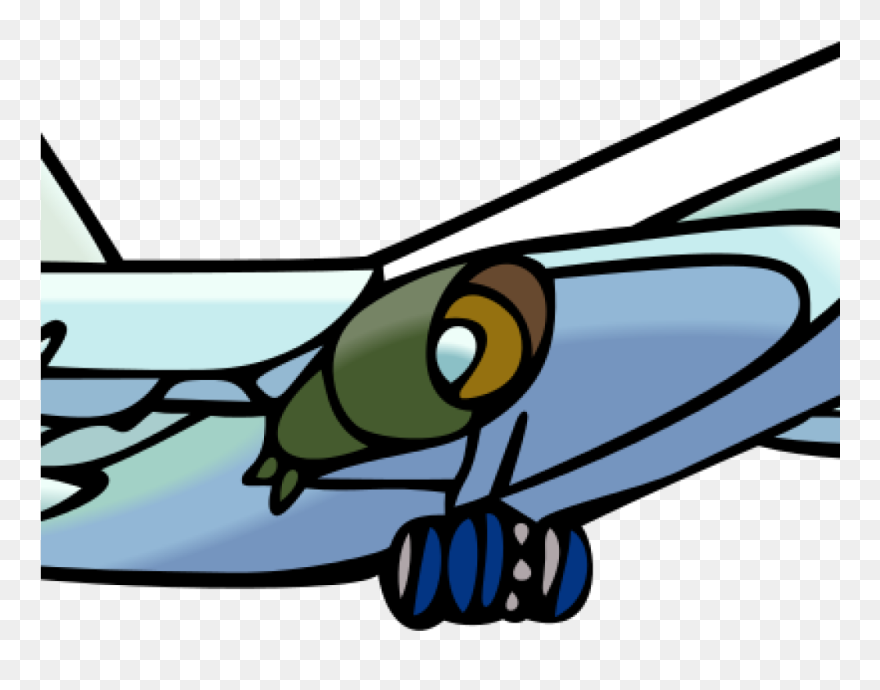 Airplane Clipart Fileairplane Clipartsvg Wikimedia - Airplane Clip Art - Png Download