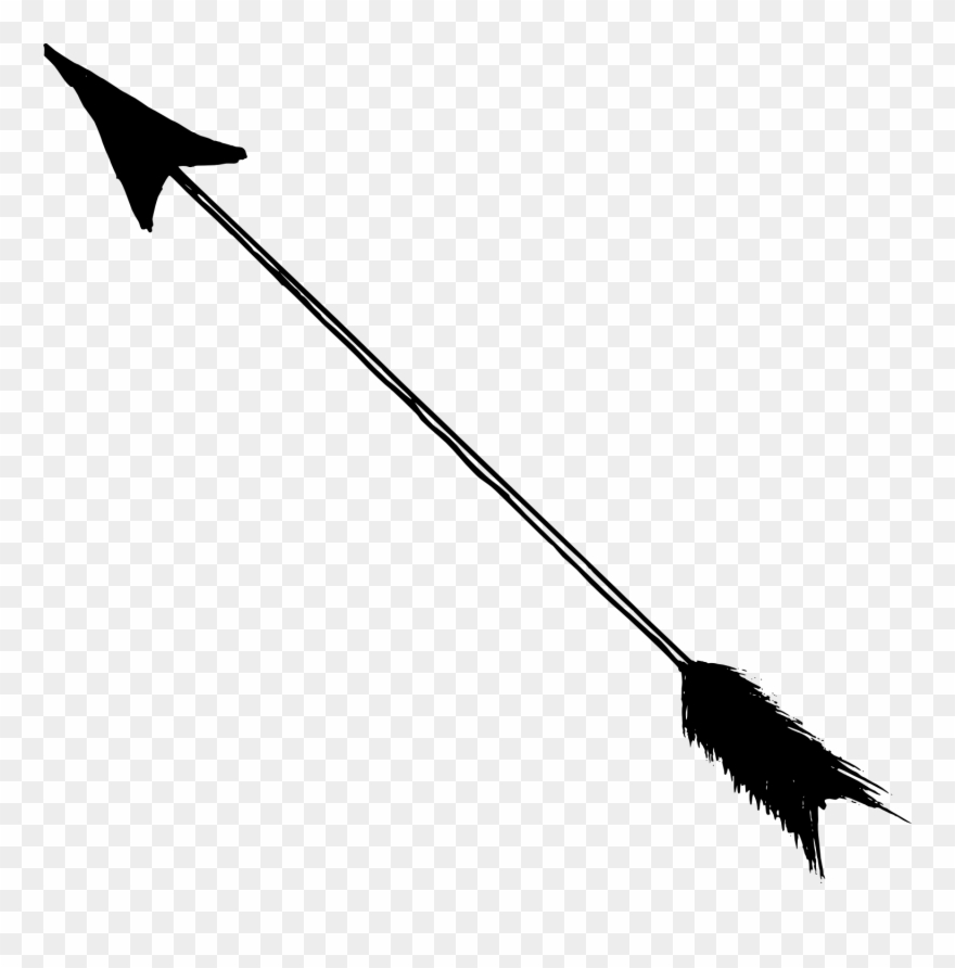 Picture Of A Bow And Arrow - Portable Network Graphics Clipart