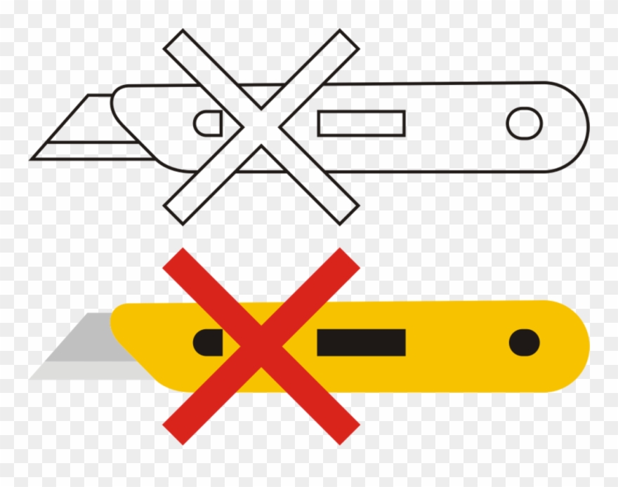 Knife Video Symbol Blade Wikimedia Commons - Knife Clipart