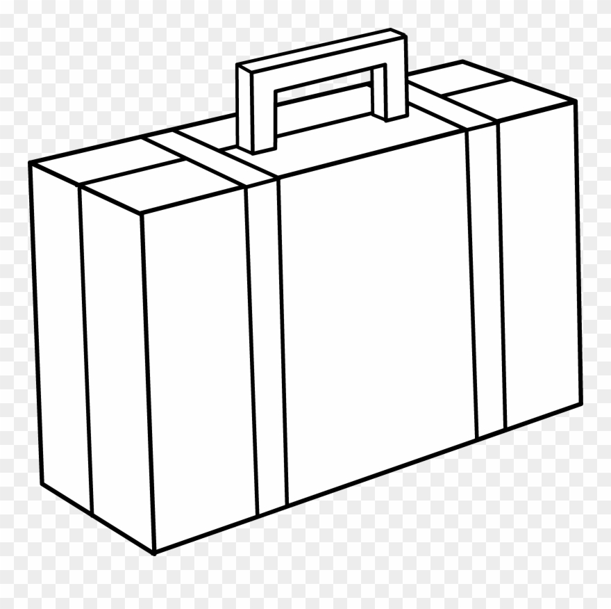 Open Suitcase Clipart - Bertch 54 Inch Vanity - Png Download