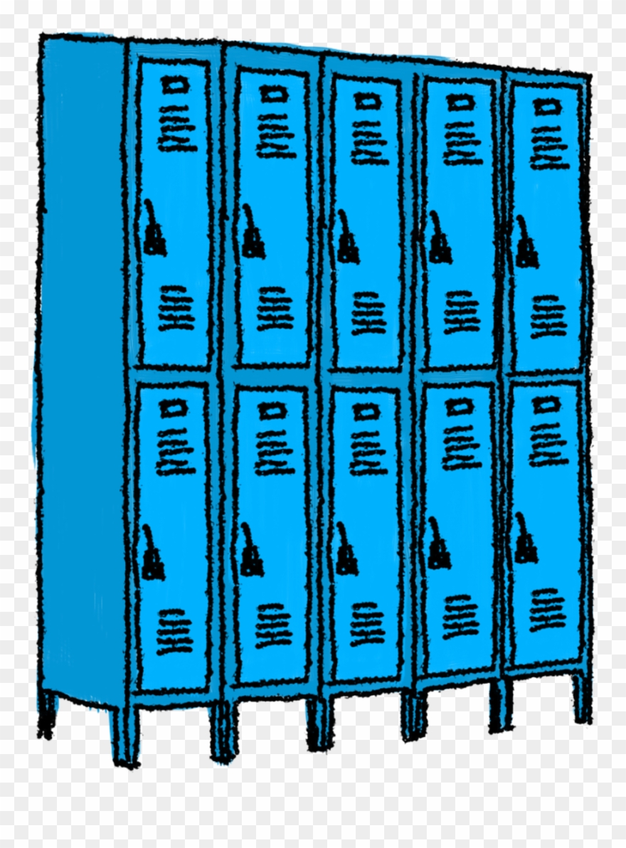 Open School Locker Clip Art Locker Clipart - Locker Clipart - Png Download