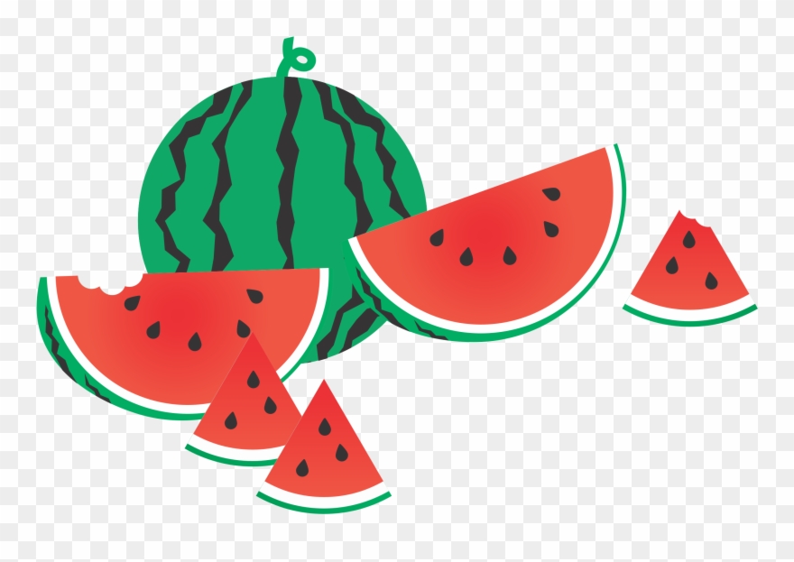 Watermelon Computer Icons Wikimedia Commons Download - 西瓜 Clipart - Png Download