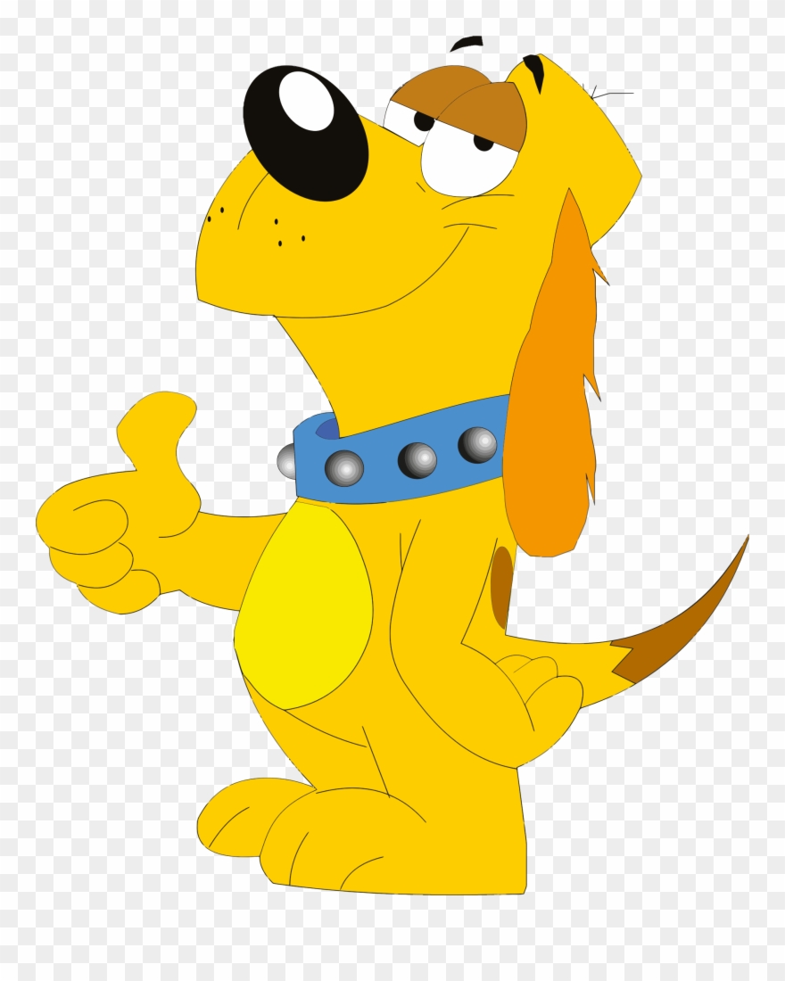 Big Image - Thumbs Up Dog Clipart - Png Download