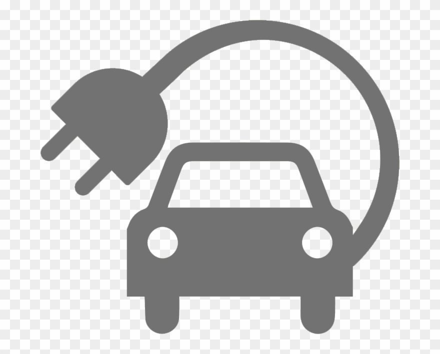 Electric Vehicle Icon - Electric Car Charger Point Png Clipart