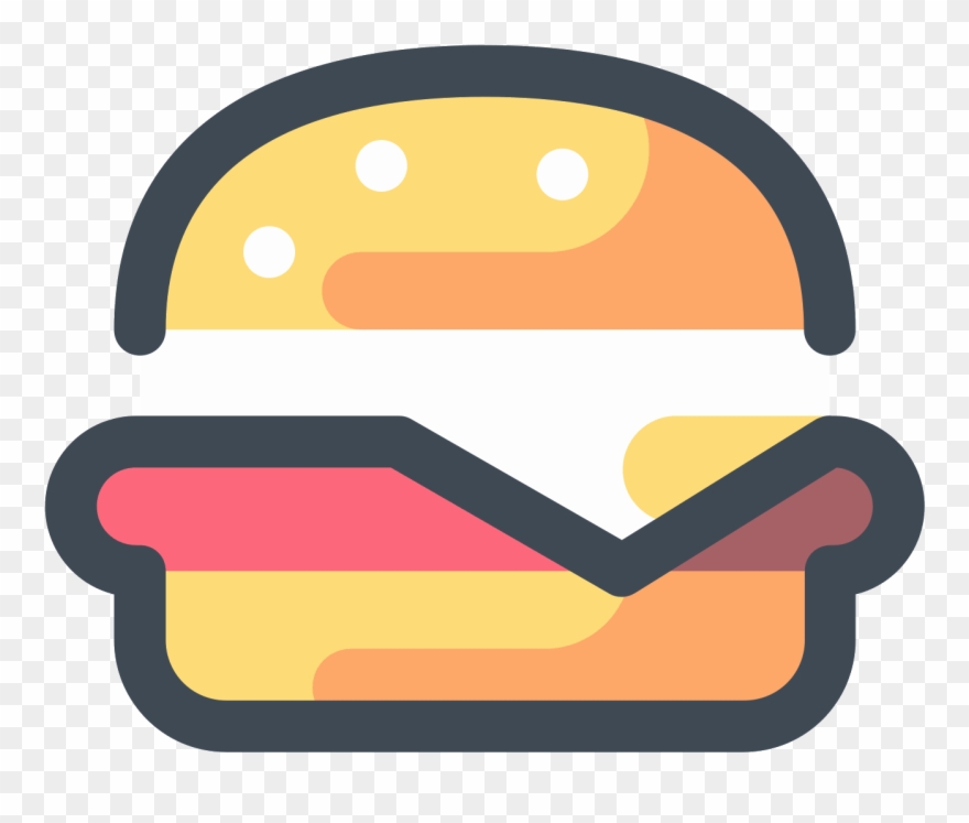 Cheeseburger Icon - Icono De Hamburguesa Clipart
