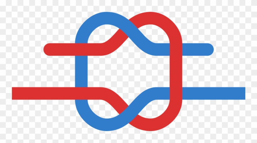 Open - Granny Knot Clipart