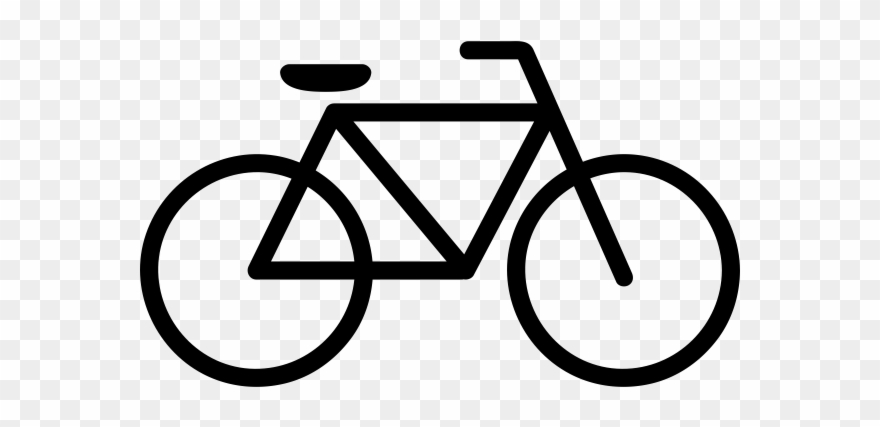 Bicycle Rubber Stamp - Bike Icon Clipart