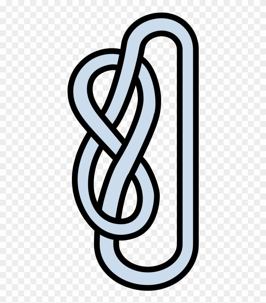 Figure8knot Mathematical Knot Theory - Knot Clipart