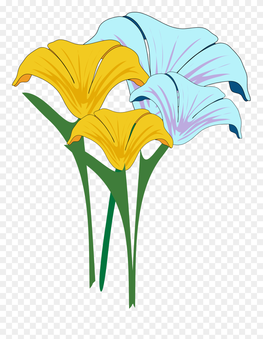 Red Flower Clipart Bulaklak - Bulaklak Clipart - Png Download