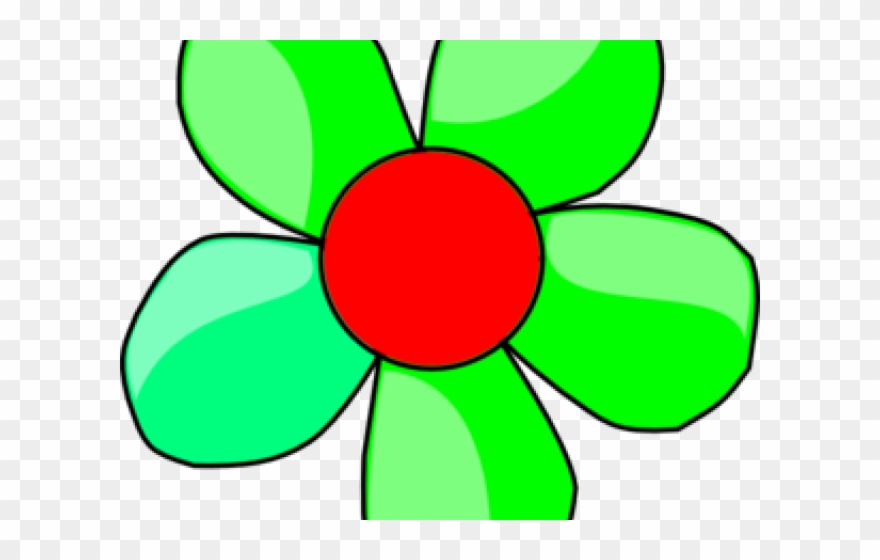 Red Flower Clipart Flipart - Clip Art - Png Download